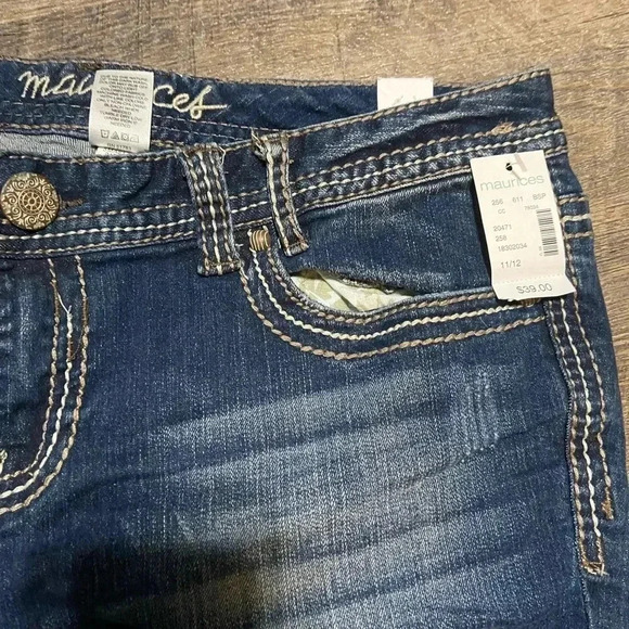 NWT Maurices Ellie Jean Capri 11/12 - Picture 2 of 2